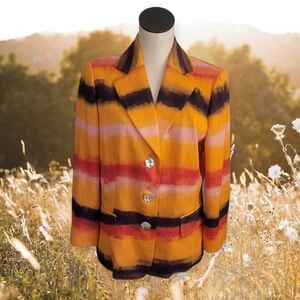 Sunset Colors Lined Blazer